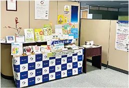 PR商品展示スペース